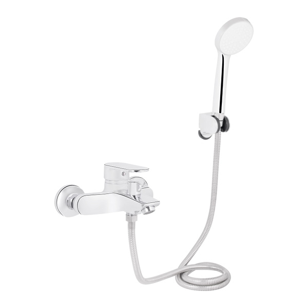 Змішувач для ванни Lidz Tani 0061 (з душовим гарнітуром) (k40) Chrome (LDTAN0061CRM44963)