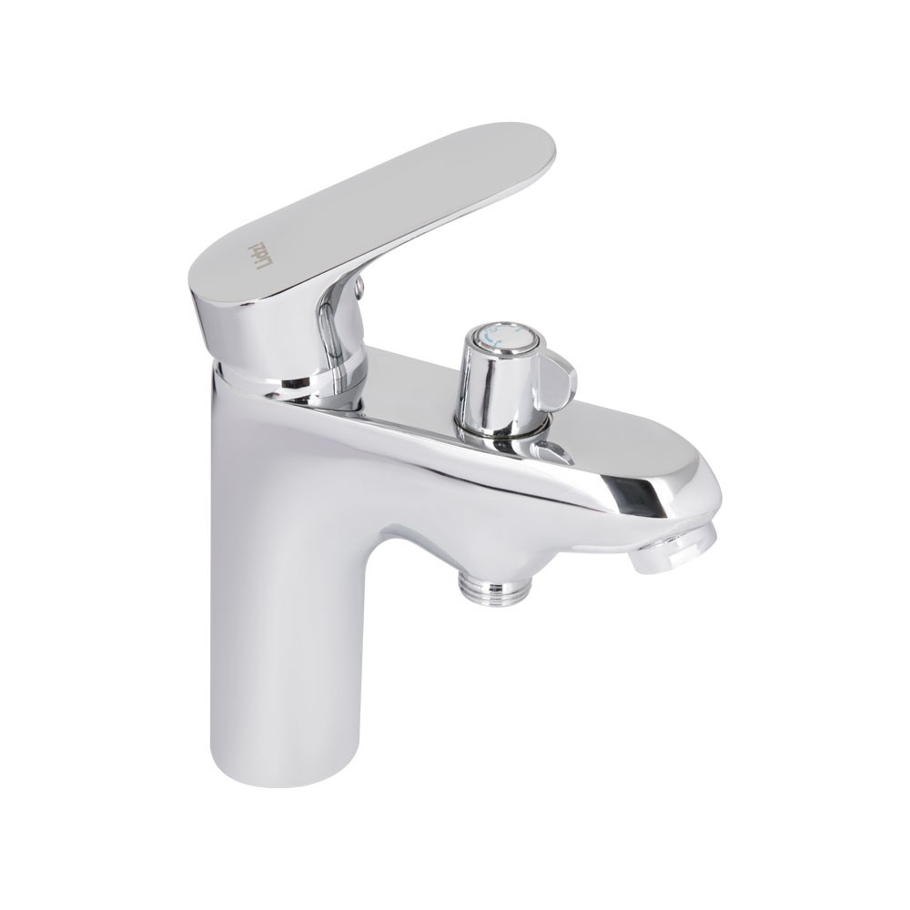 Змішувач для ванни Lidz Tani 011F на борт (з душовим гарнітуром) (k35) Chrome (LDTAN011FCRM44977)