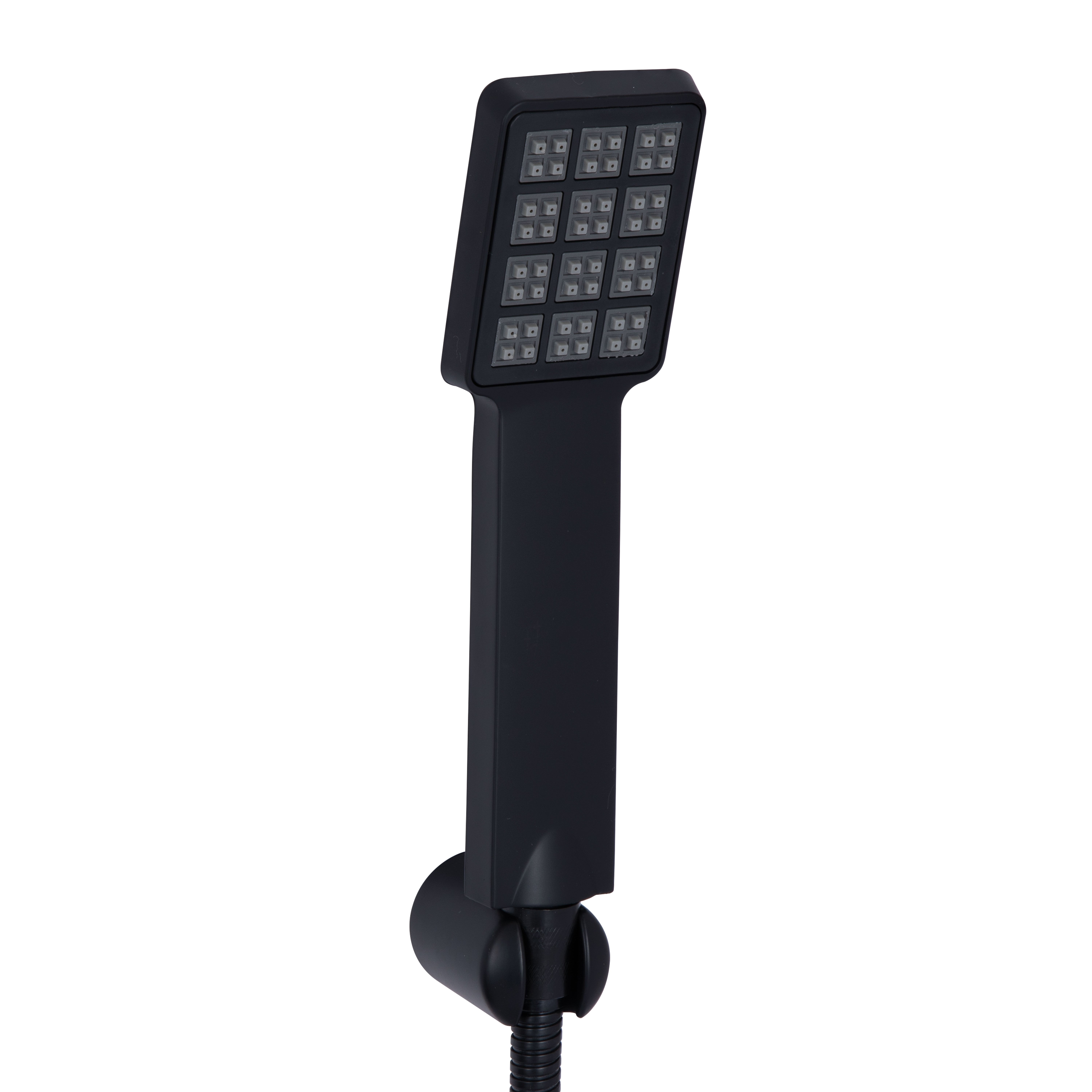 Змішувач для ванни Lidz Wawel 006 (з душовим гарнітуром) (k35) Black (LDWAW006BLA45393)