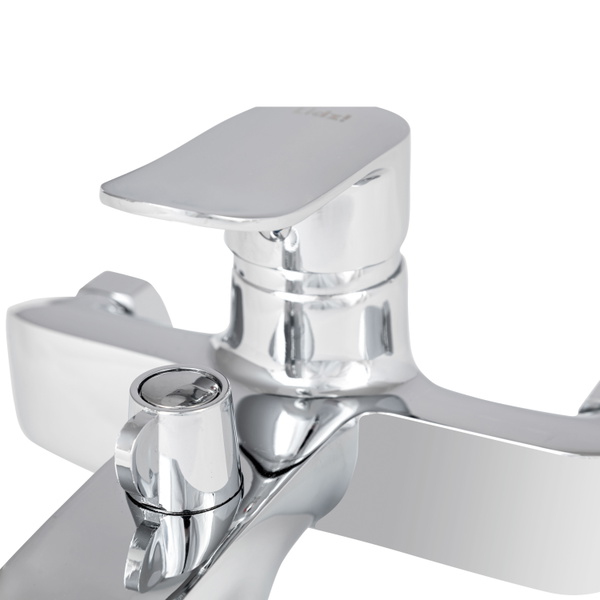 Змішувач для ванни Lidz Wieza 006 (з душовим гарнітуром) (k35) Chrome (LDWIE006CRM45410)