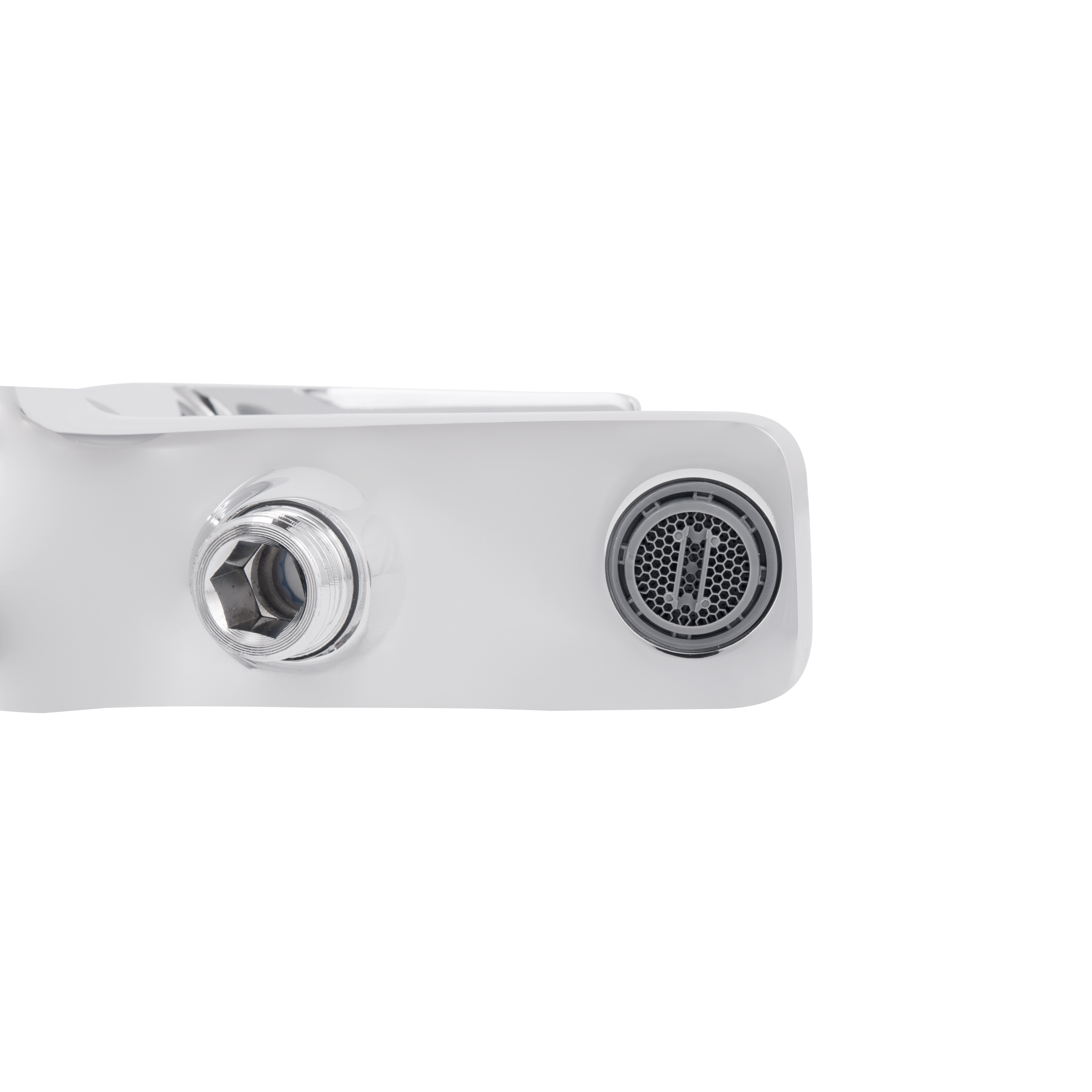 Змішувач для ванни Qtap Aries (з душовим гарнітуром) Chrome (QTARI259CRM45559)
