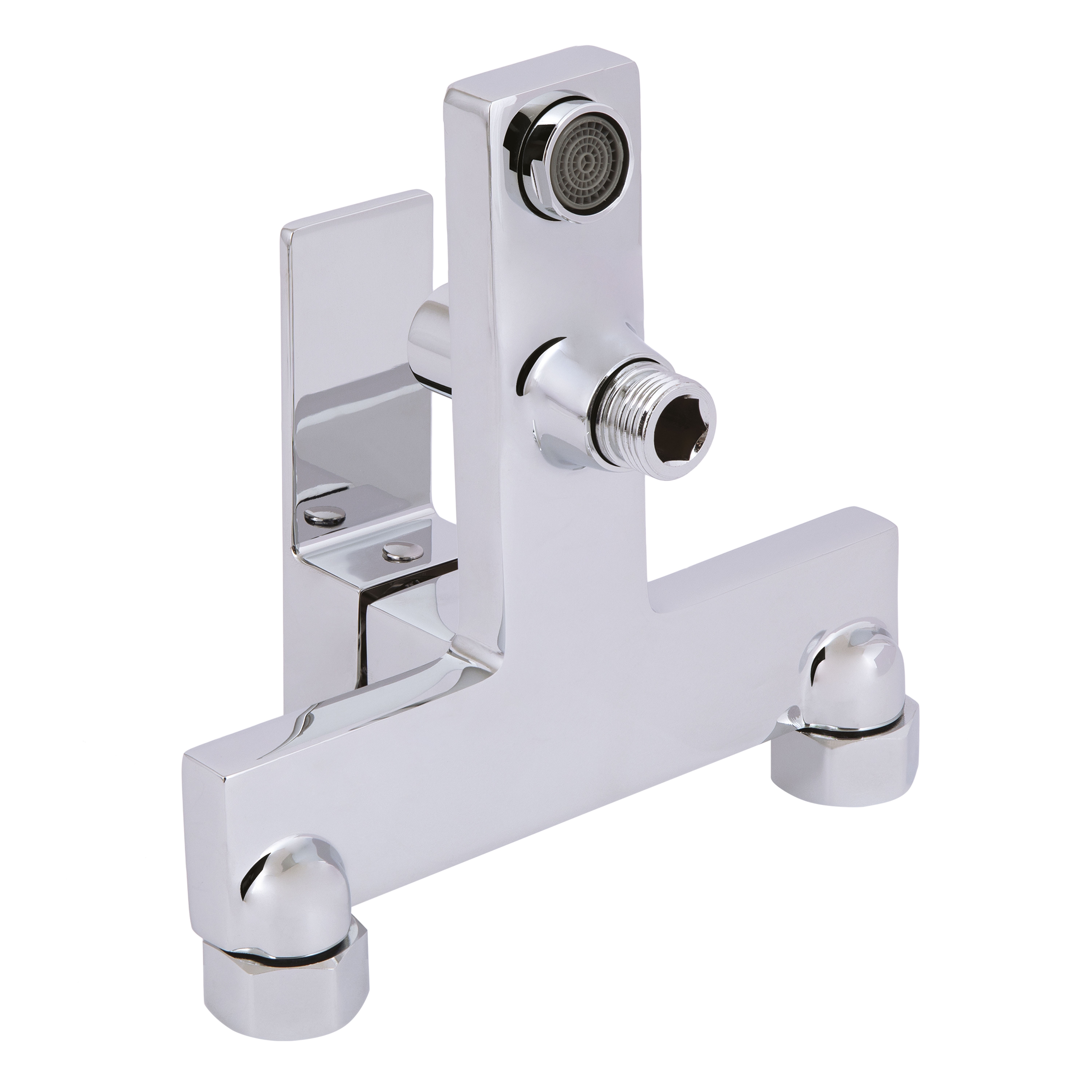 Змішувач для ванни Qtap Gemini (з душовим гарнітуром) Chrome (QTGEM259CRM45681)