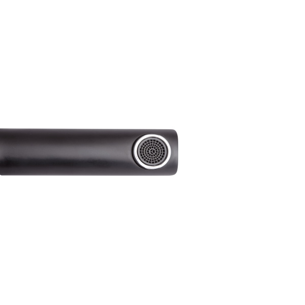 Змішувач для ванни Qtap Grand (з душовим гарнітуром) Chrome/Black (QTGRABCR006)
