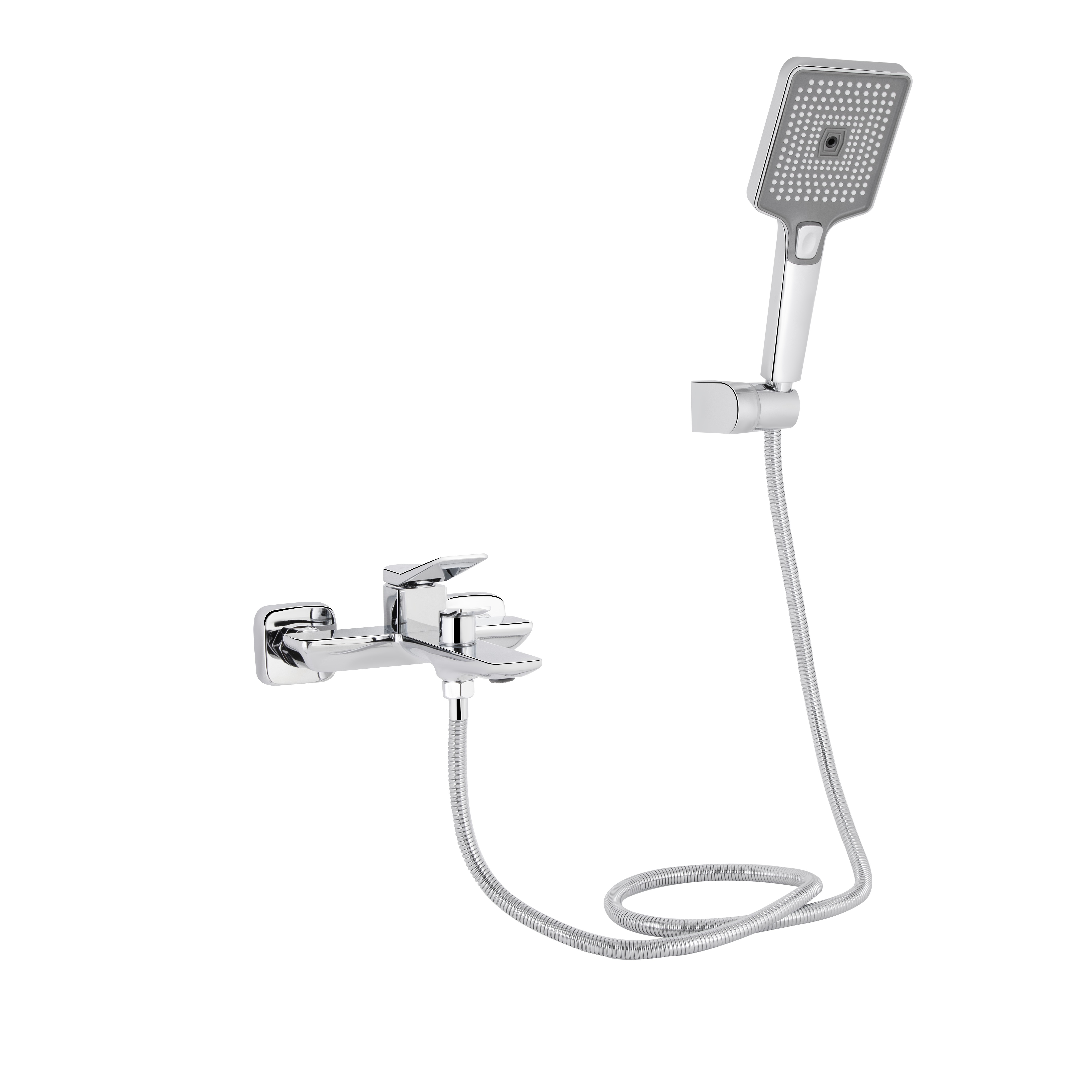 Krush × ウェブポン 47個セット Змішувач для ванни Qtap Presto (з душовим гарнітуром) Chrome
