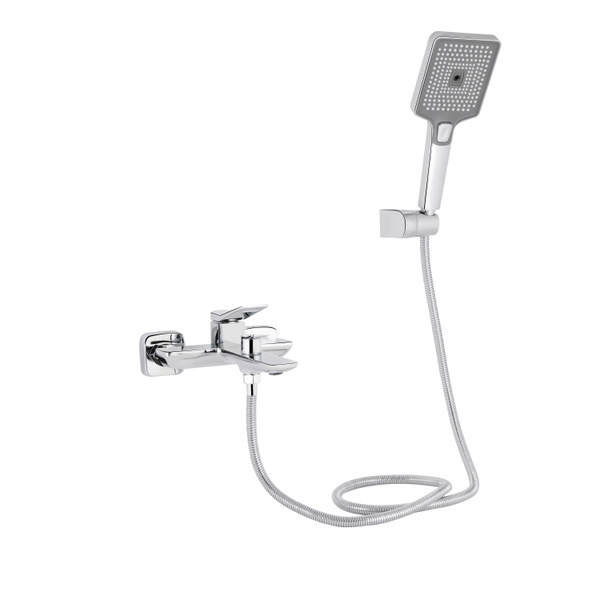 Змішувач для ванни Qtap Presto (з душовим гарнітуром) Chrome (QTPRE259CRM45574)