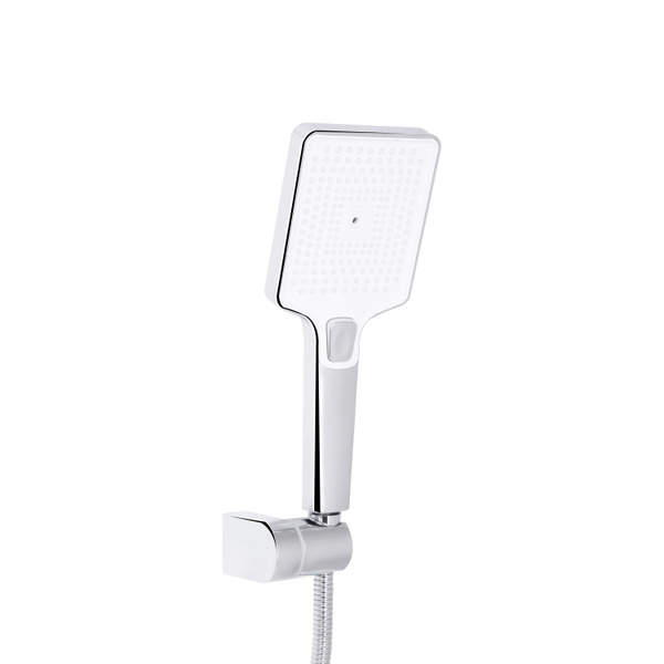 Змішувач для ванни Qtap Presto (з душовим гарнітуром) Chrome/White (QTPRE259CRW45579)