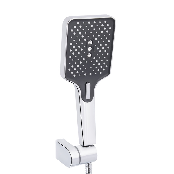 Смеситель для ванны Qtap Swan Cascada с поворотным изливом (c душевым гарнитуром) Chrome (QTSWA260CRM45565)