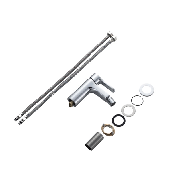 Змішувач латунний для біде Lidz Astra 001AF (k35) Chrome (LDAST001AFCRM48089)