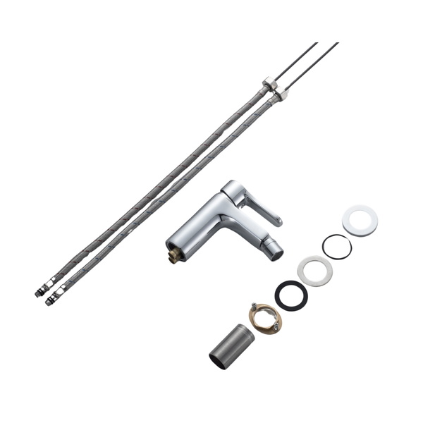 Змішувач латунний для біде Lidz Astra 001AF (k35) Chrome (LDAST001AFCRM48089)