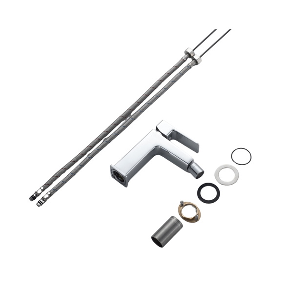 Змішувач латунний для біде Lidz Orion 001AF (k25) Chrome (LDORI001AFCRM48095)