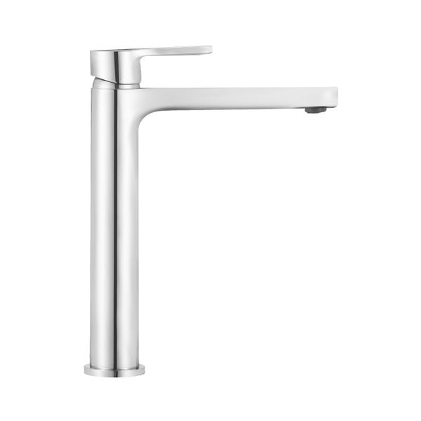 Змішувач латунний для раковини Lidz Astra 001FH високий (k35) Chrome (LDAST001FHCRM48090)