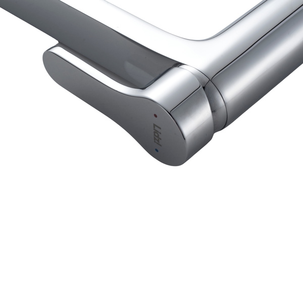 Змішувач латунний для раковини Lidz Astra 001FH високий (k35) Chrome (LDAST001FHCRM48090)