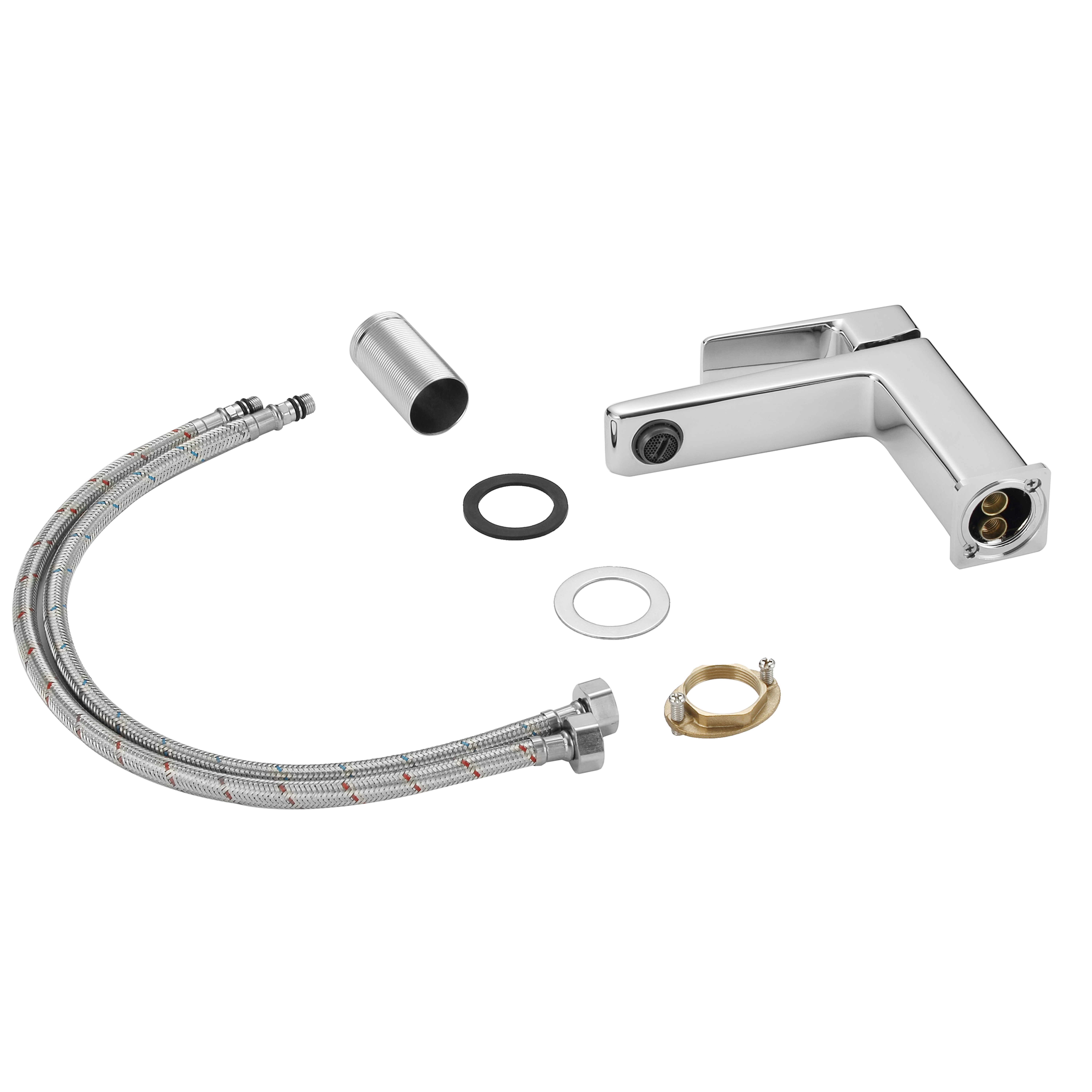 Змішувач латунний для раковини Lidz Orion 001F (k25) Chrome (LDORI001FCRM48091)