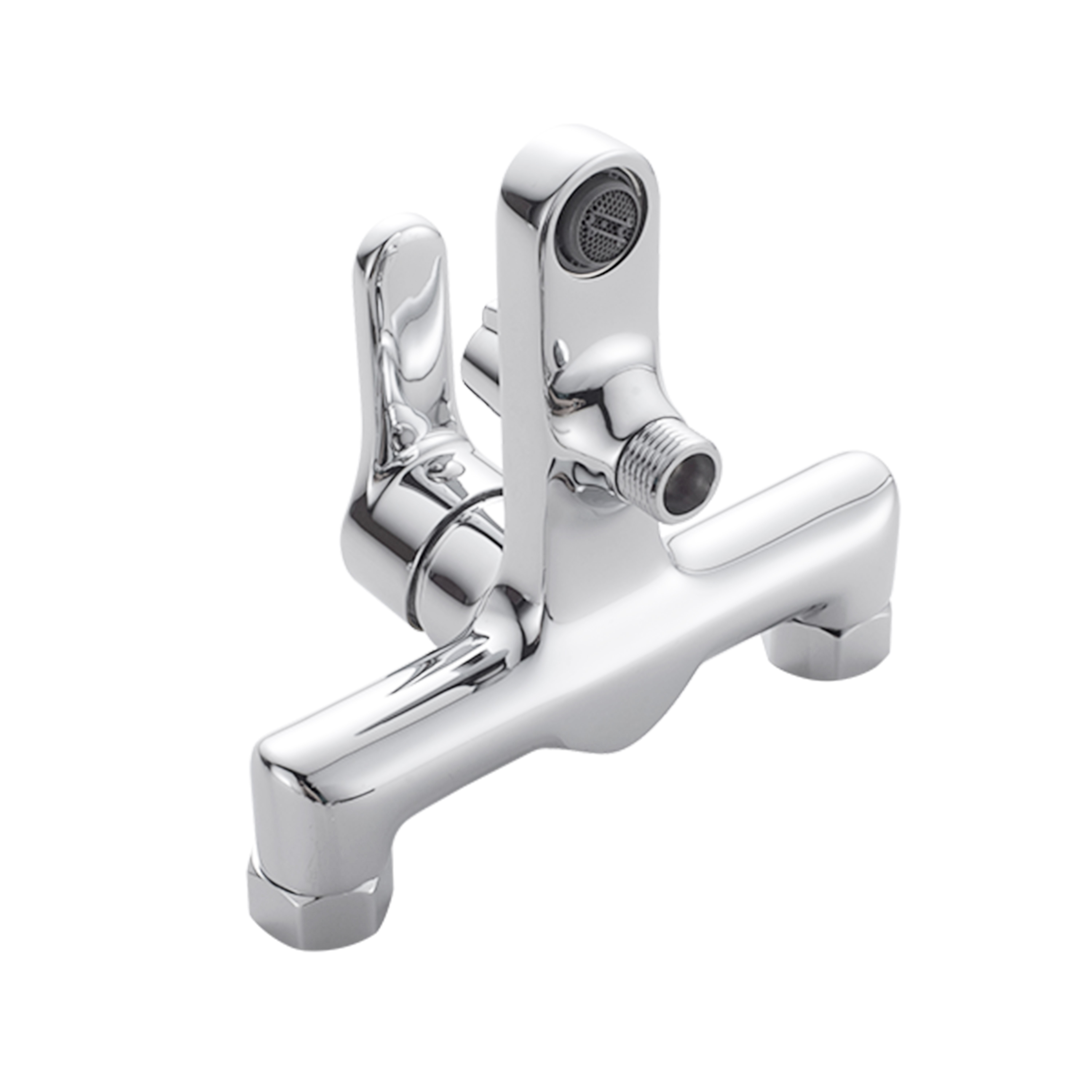 Змішувач латунний для ванни Lidz Astra 006 (з душовим гарнітуром) (k35) Chrome (LDAST006CRM48087)