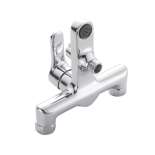 Змішувач латунний для ванни Lidz Astra 006 (з душовим гарнітуром) (k35) Chrome (LDAST006CRM48087)