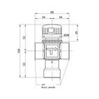 Змішувач термостатичний Icma 3/4" (№143)