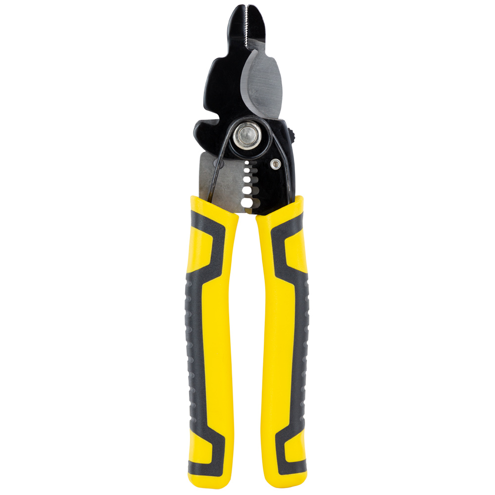 Знімач ізоляції Sigma багатофункціональний + кабелеріз + плоскогубці 195 мм