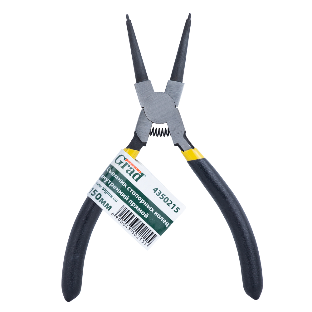 Знімач стопорних кілець Grad 150 мм (внутрішні прямі)