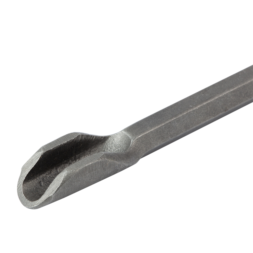 Зубило Sigma напівкругле з SDS-plus хвостовиком 14 х 250 мм