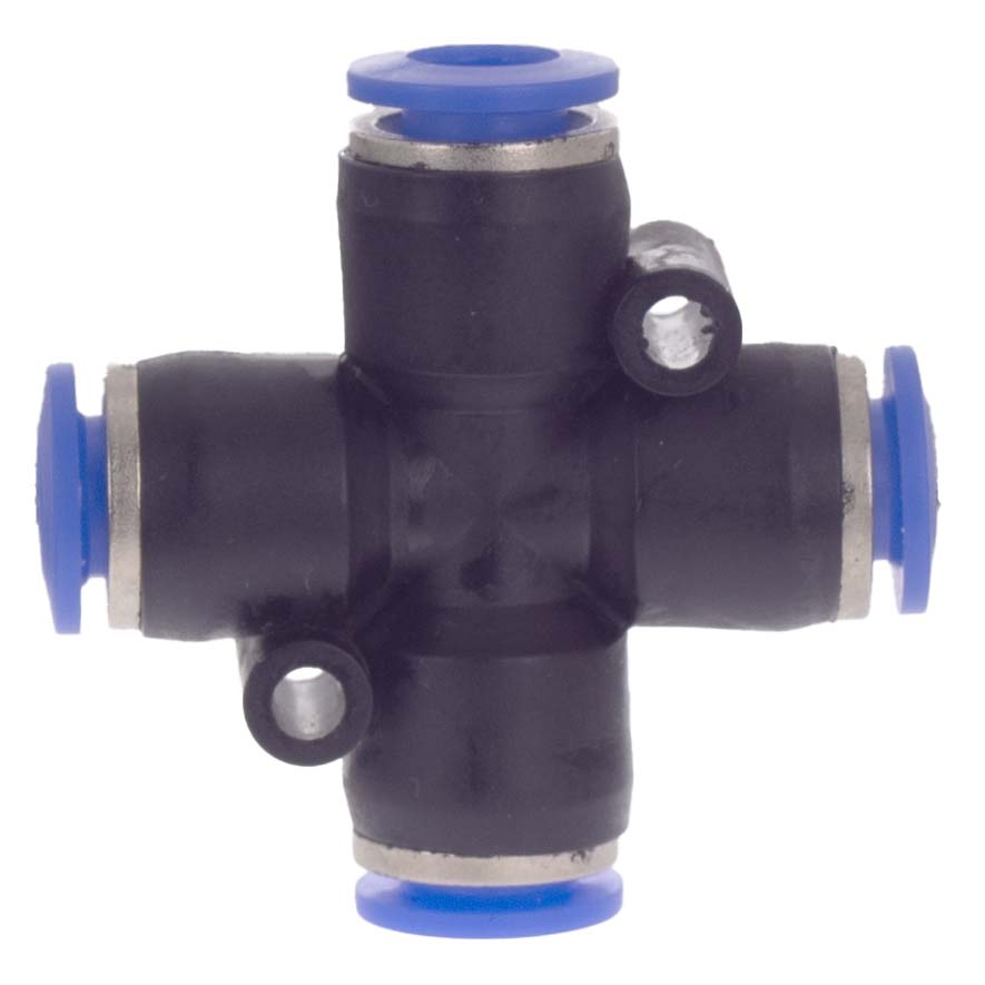 Соединение цанговое Sigma (Х-образное) Ø6 х 6 мм