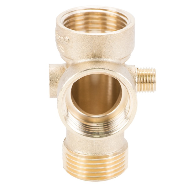 З'єднувач Aquatica п'яти вивідний 80 мм 1"м x 1"F x 1"F x 1/4"M x 1/4" F∠180°