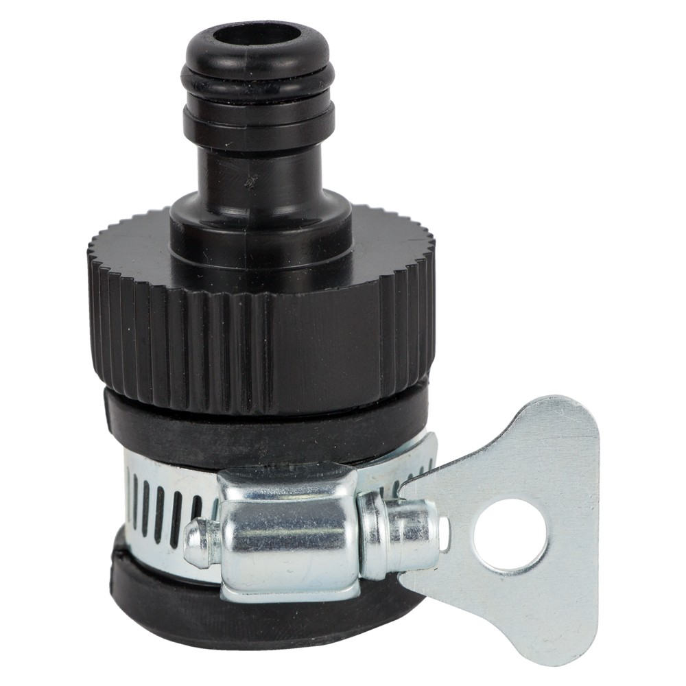 Адаптер для конектора Grad 1/2" універсальний на кран без різьби 1/2" х 3/4" (ABS)