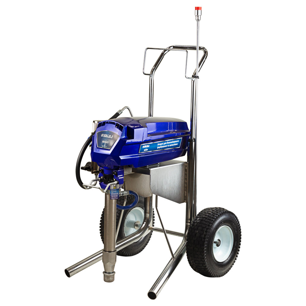 Апарат Sigma Profi для безповітряного фарбування і шпаклівки 3800Вт 6.0л/хв 250бар