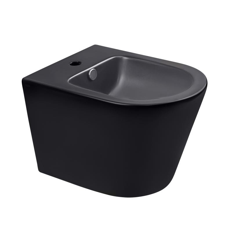 Біде підвісне Qtap Scorpio 515 x 360 x 345 Matt black (QT1455053FMB)