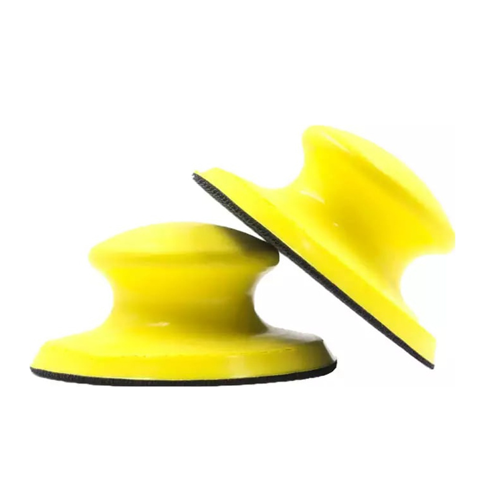 Блок шліфувальний Sigma ручний поліуретановий Ø125 мм з липучкою (круглий)