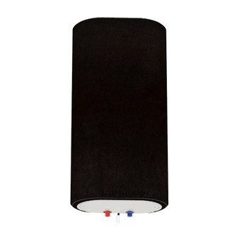Декоративный чехол для бойлера Willer IV80DR-Brig (Креп-сатин черный / 980 х 985 мм / 66-2)