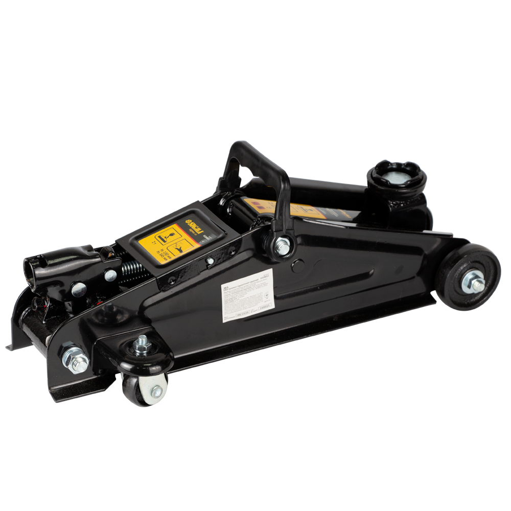 Домкрат Sigma гидравлический подкатной 2т H 130-345 мм