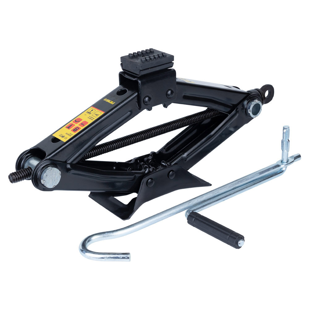 Домкрат Sigma механический ромбовидный 1т H 105-350 мм