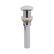 Донний клапан для раковини Qtap PU02 225х70х70 White