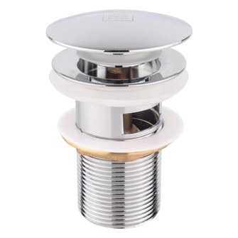 Донный клапан Lidz Tani 003 нажимной 1 1/4" с переливом Chrome (LDTAN003CRM32526)