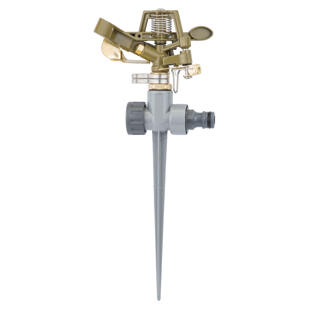 Дощувач Flora імпульсний на металевому кілочку (BRASS+AL) Дощувач Flora імпульсний на металевому кілочку (BRASS+AL)