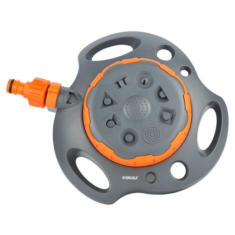 Дощувач Flora на пластиковій базі 8 режимів (ABS) Дощувач Flora на пластиковій базі 8 режимів (ABS)