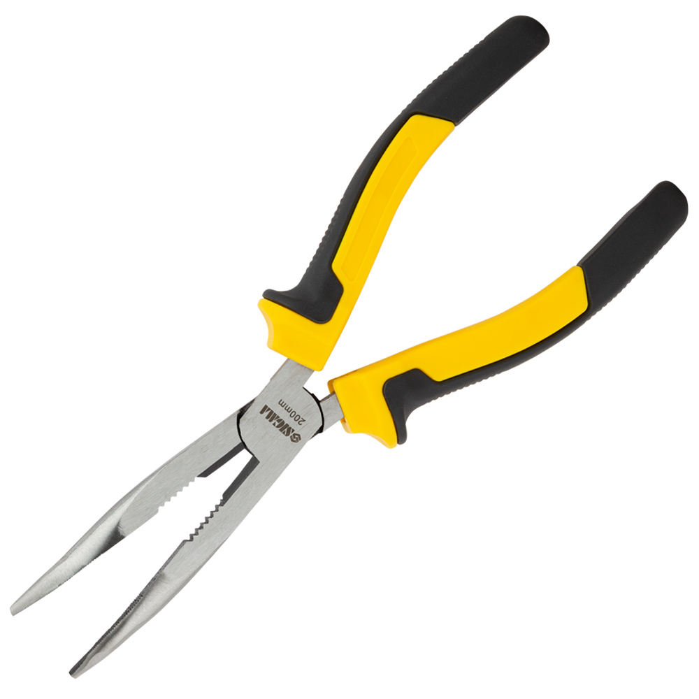 Длинногубцы Sigma Standard изогнутые 200 мм