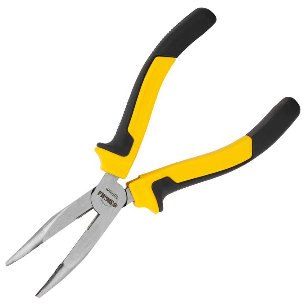 Длинногубцы Sigma Standard изогнутые 180 мм