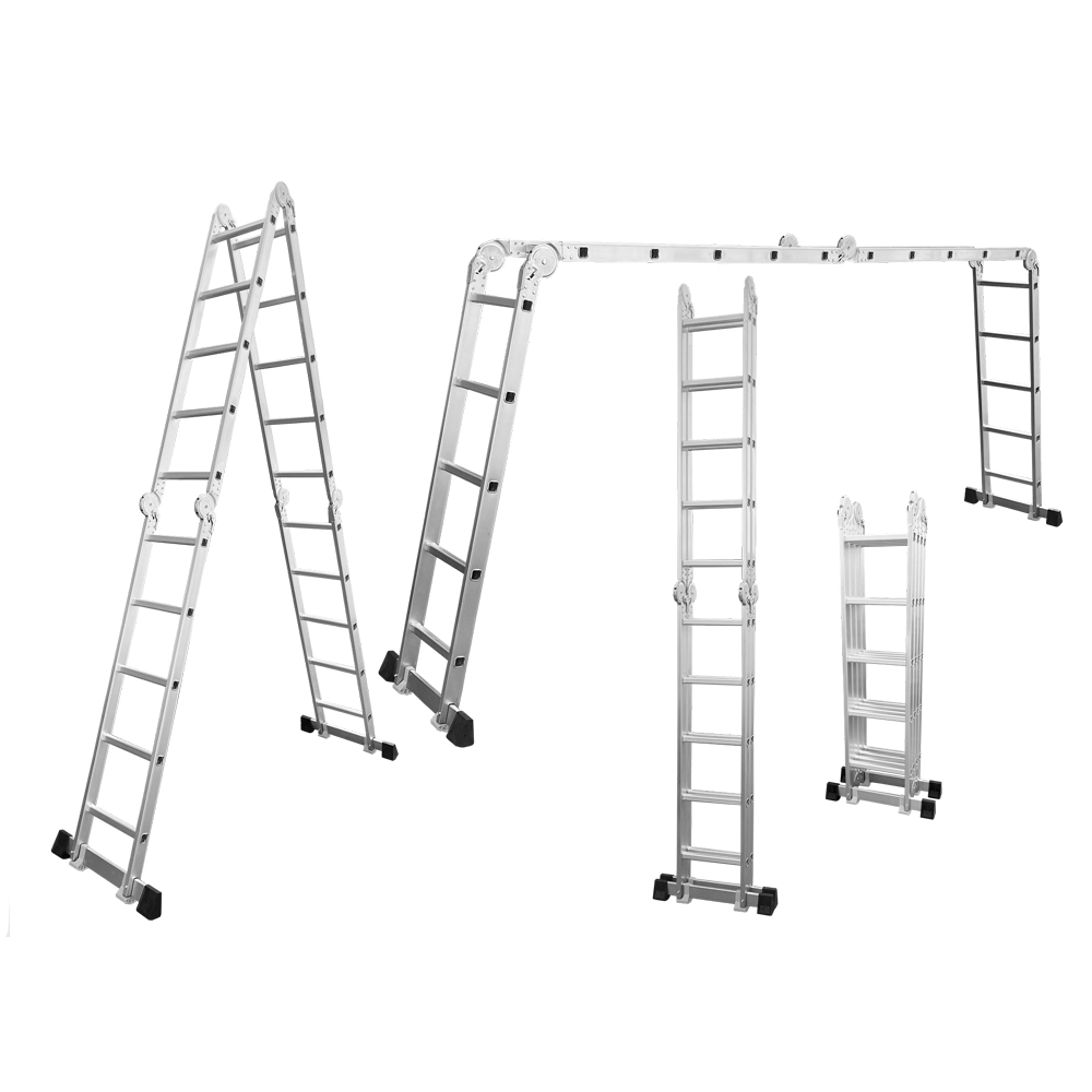 Драбина Flora багатоцільова алюмінієва 4 x 5 сходинок 5.80 м Драбина Flora багатоцільова алюмінієва 4 x 5 сходинок 5.80 м