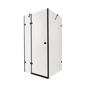 Душова кабіна Qtap Capricorn BLA10128RC6 120 х 80 см, скло Clear 6 мм, покриття CalcLess, без піддона