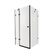 Душова кабіна Qtap Capricorn BLA10128RC6 120 х 80 см, скло Clear 6 мм, покриття CalcLess, без піддона