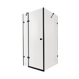 Душова кабіна Qtap Capricorn BLA1099SC6 90 х 90 см, скло Clear 6 мм, покриття CalcLess, без піддона