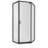 Душова кабіна Qtap Scorpio BLA10995-AC6 90 х 90 см, скло Clear 6 мм, CalcLess, без піддона
