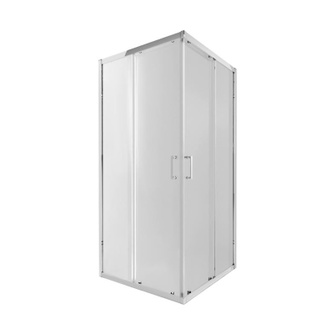 Душова кабіна Qtap Taurus CRM1099SC6 90 х 90 см, скло Clear 6 мм покриття CalcLess, без піддона