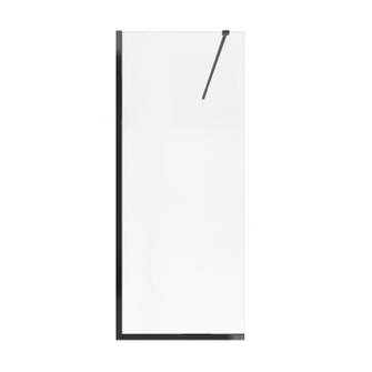 Душова перегородка Qtap Walk-In Standard BLM209.C8 90 х 200 см, скло Clear 8 мм, покриття CalcLess