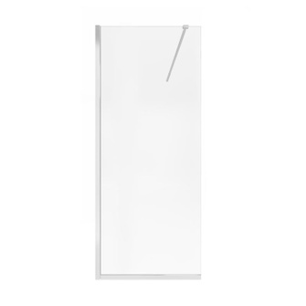 Душова перегородка Qtap Walk-In Standard CRM209.C8 90 х 200 см, скло Clear 8 мм, покриття CalcLess