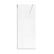 Душова перегородка Qtap Walk-In Standard CRM209.C8 90 х 200 см, скло Clear 8 мм, покриття CalcLess