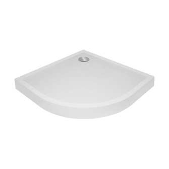 Душовий піддон Qtap 90 х 90 х 12 см + сифон (Robin 309912C)