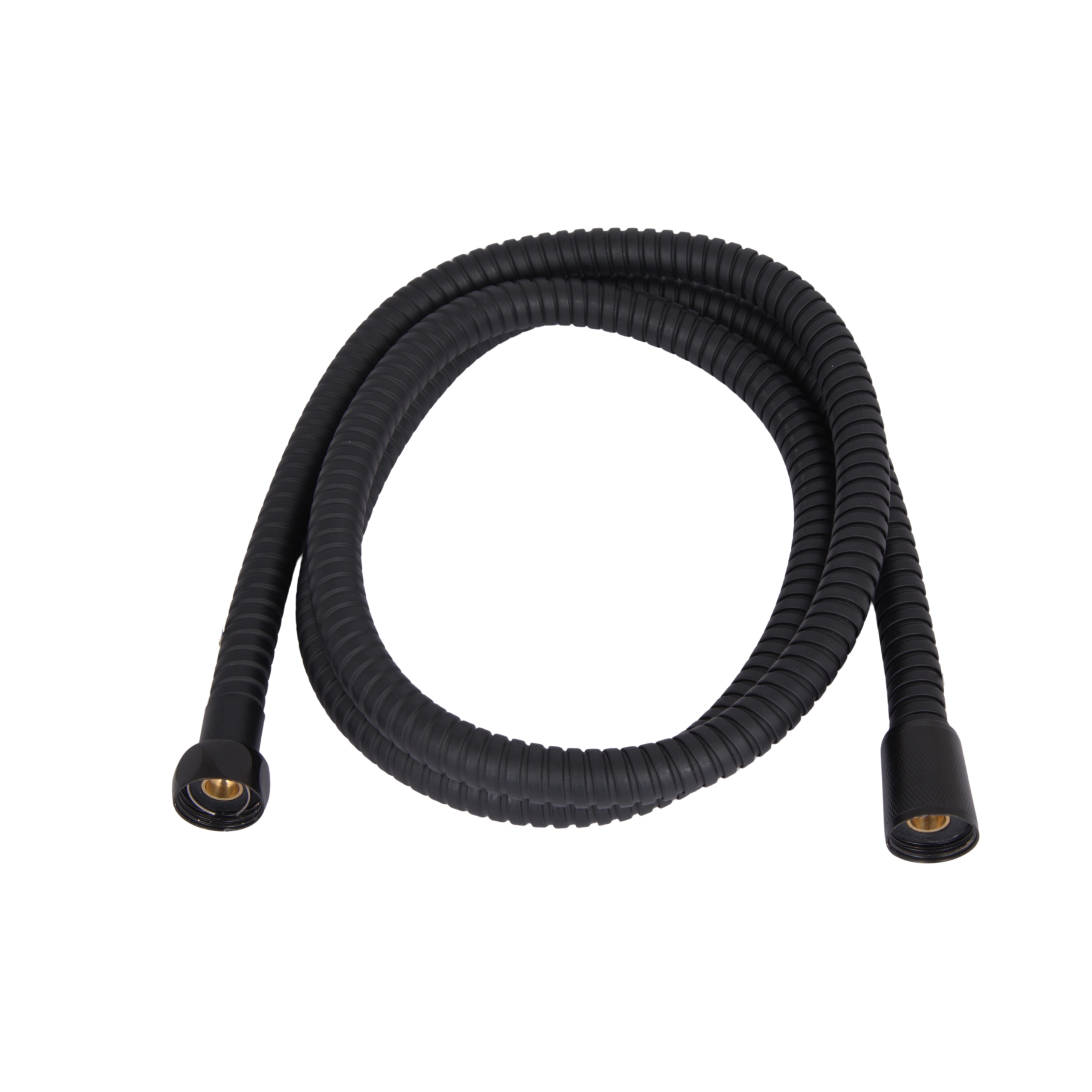 Душевой шланг для смесителей и душевых систем Qtap Gemini Matt Black (1500 x 22) (QTGEM150022BLA50095)