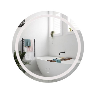 Дзеркало Lidz Aria R800 з LED-підсвічуванням Touch, з антизапотіванням, димером, рег. яскравості (LD78LR800)